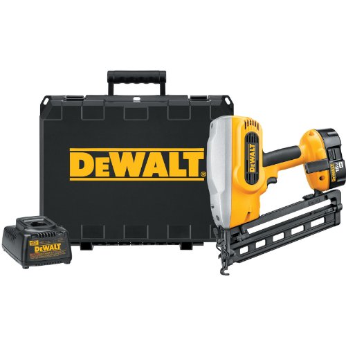 DEWALT DC618K XRP 18-Volt Cordless 1-1/4 Inch – 2-1/2 Inch 16 Gauge 20 Degree Angled Finish Nailer