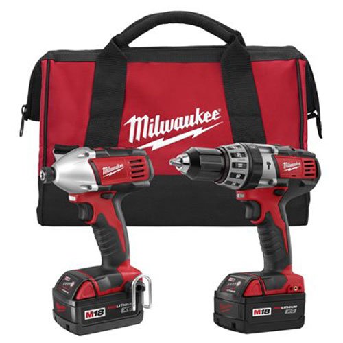 Milwaukee 2697-22 M18 18-Volt 1/2-Inch 2-Tool Combo Kit